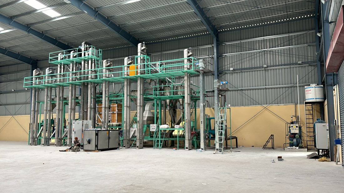 Installed processing plant