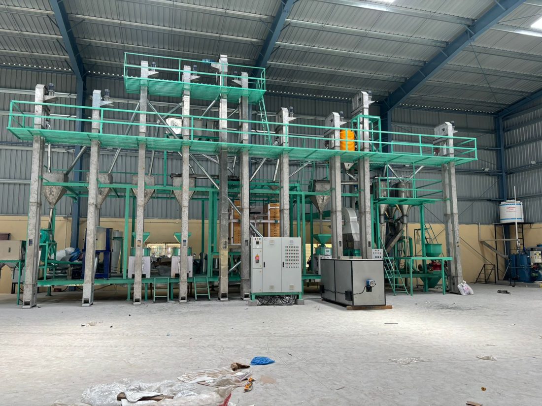 Turnkey milling plant