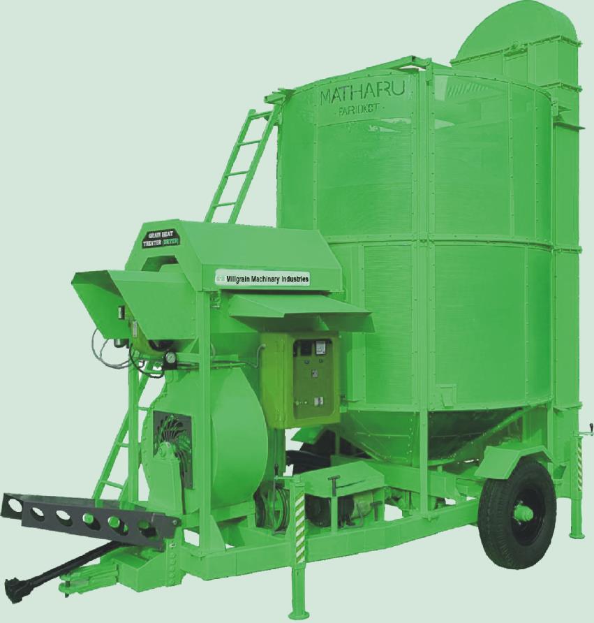 Millgrain mobile grain dryer